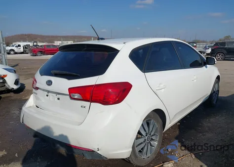 2013 Kia Forte Ex from USA, damaged, VIN KNAFU5A26D5690516